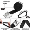 4 Packs Tie Down Strap,Cam Buckle Lashing Straps Heavy Duty,Adjustable