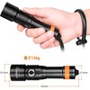 ORCATORCH D530 Diving Light Max 1500 Lumens 6500K Underwater Light