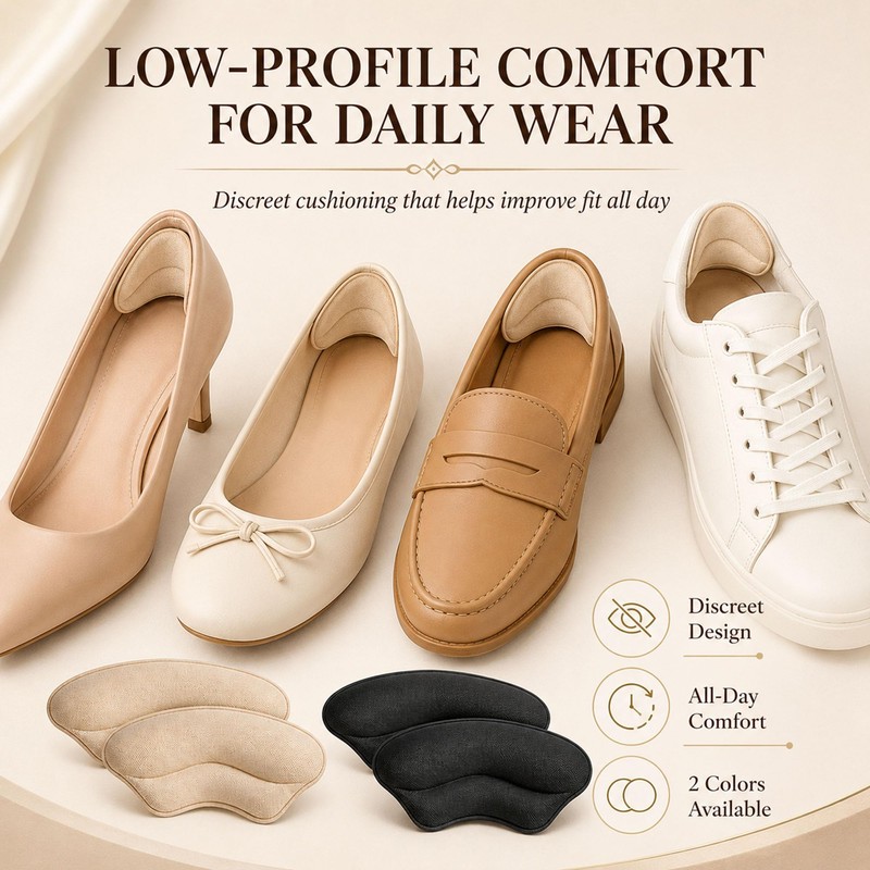 Heel Pads for Shoes, 12Pcs Heel Grips Inserts for Loose