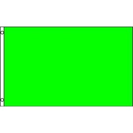 2X3 Neon Green Color Polyester Nylon Flag 2X3 ft House Banner Grommets Double Stitched Fade Resistant Premium Quality