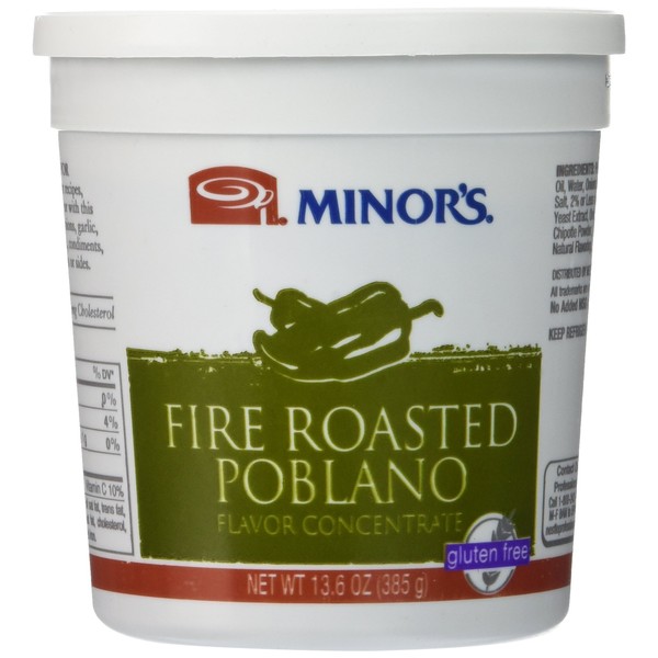 Minor's Fire Roasted Poblano Flavor Concentrate