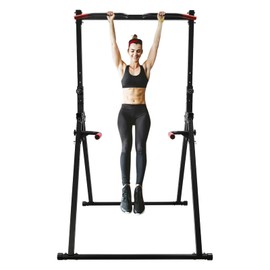 Triangular Pull Up Station Adjustable Height Pull Up Bar Station Scalable Horizontal Bar for Home Gym Strength Training Equipment 440LBS (Carbon Steel, PVC Rubber)