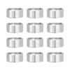 PATIKIL 12 Pcs Stainless Steel Spacers, 8mm ID x 10mm