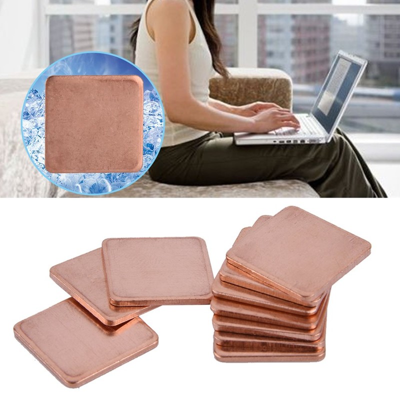 Dpofirs Pack of 10 Copper Shim, Copper Sheet Shim Piece