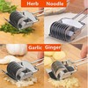 1 Pack Stainless Steel Noodle Cutter,Noodle Lattice Roller Pasta Spaghetti
