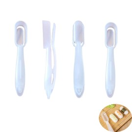 NentMent 4 Pack Sushi Maker Mold Rectangle Rice Ball DIY Handheld Musubi Press Making Kit Machine Scoop for Onigiri Bento Luncheon Meat Hawaiian Nigiri Spams Hawaii Restaurant Thousand Layer Kitchen