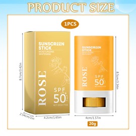 Sunscreen Stick,Moisturizing Sun Stick,Sun Care Stick SPF 50,Sonnencreme Gesicht,Waterproof,Nicht Fettend, Einfach Anzuwendend Sonnenschutz,Face Sunscreen