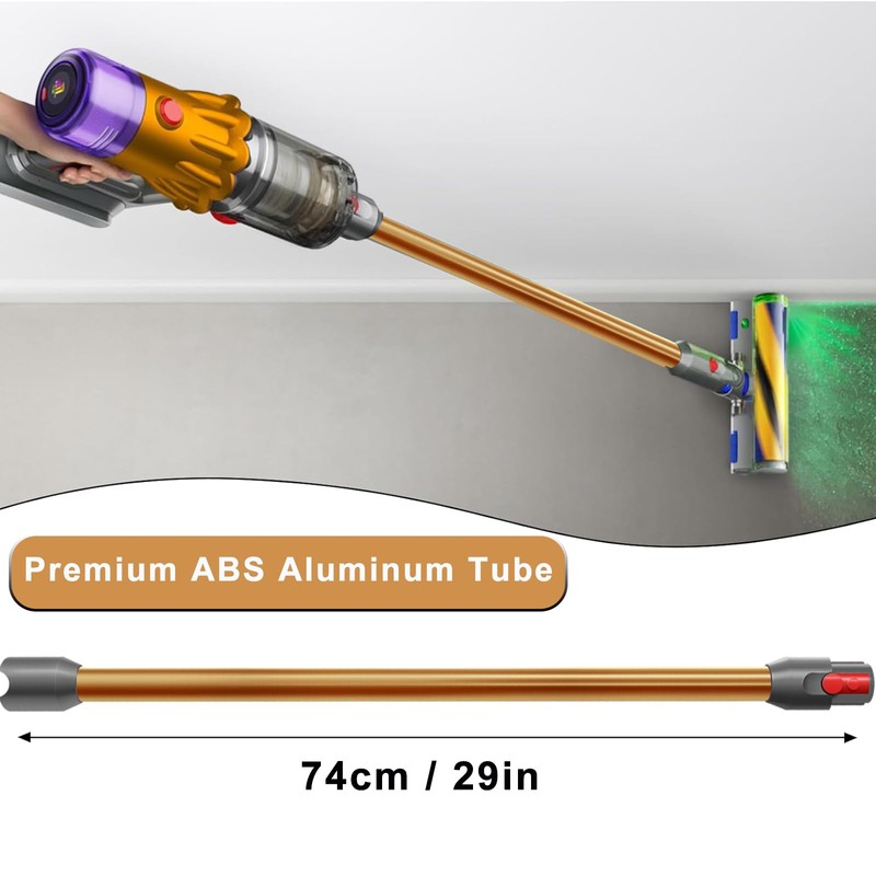 Qygba Replacement Wand Tube for Dyson V12 Detect Slim Cordless