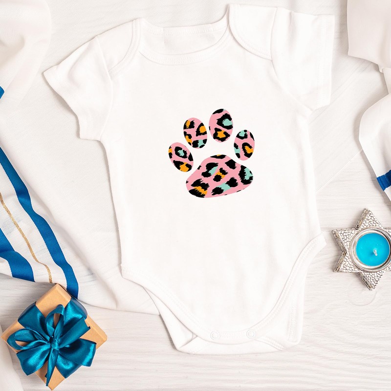 Leopard Printed Heat Transfer Vinyl 6 Sheets 12" x 10"