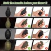 Tactical Toy Hand Grenade Bomb for Nerf CS Battle Game,2Pcs