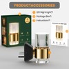 PORTEFELL Night Lights Plug into Wall, Dimmable LED Night Light