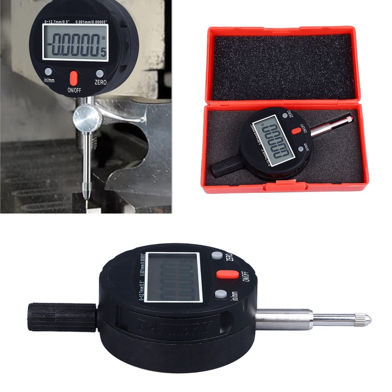 Digital Dial Indicator Probe 0.001mm 0.00005in IP54 Electronic Test Gauge