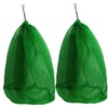MUSISALY 2 x Portable Fishing Net Bags Drawstring Fishing Nets