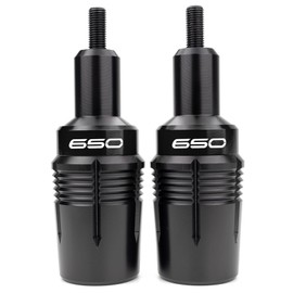 ZEXDDI Motorcycle Frame Sliders Crash Slider Pad Protector Falling Protection Compatible With Ninja 650 KRT 2025 Ninja650 EX650 2017-2023 2024 2025 Z650 RS Z 650 (Black)