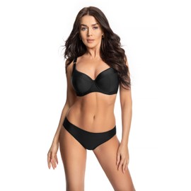 Selente My Secret Bikini Swimwear Made in EU in Large Sizes (C-Cup to H-Cup), Underwired top black