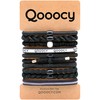 Qooocy Any Fit - Lazos para el cabello, 12 unidades,