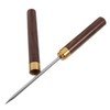 COLLBATH Triple-Head Ice Chisel Ice Ice Sculpting Tool with Wooden