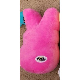 JUST BORN PEEPS JUST BORN Plush Bunny Soft Pink STUFFED ANIMAL NEW WITH TAGS