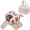 Travel Makeup Organizer, Compact Lightweight Accessory for Travel and Daily