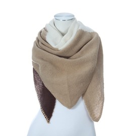 Majea Women's Winter Scarf Knitted Scarf Women's Scarf (880044), Beige 4