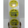 1" I Got My Corona.... Vaccine, Stickers (Yellow, 100/roll)