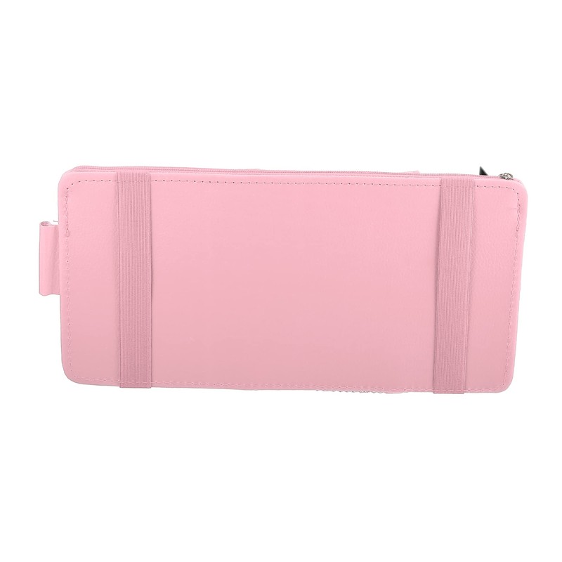X AUTOHAUX Car Sunglass Holder Pocket Storage Pouch Organizer with