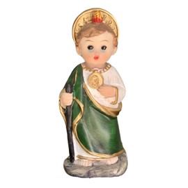 BHEII >Saint Jude Baby Face-San Judas Tadeo Religion Polyresin 3.5" Tall (Lot of 12Pz)
