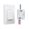 Thinkbee Self-Powered Wireless Light Switch and Receiver Kit, Kinetic Remote
