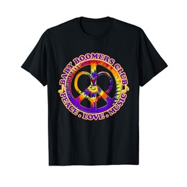 Baby Boomers Retro Vintage Peace Love T-Shirt