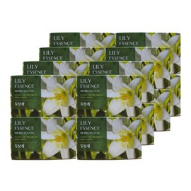 Happy Bath Dubore Lily Essence Soap 100G, 4 packs, 4 sets (total of 16) / 해피바스 두보레 백합 에센스비누100G 4입 4세트 (총16개)