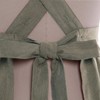 Vibsion Vintage Ruffle Apron for Women Colonial Pioneer Pinafore Apron