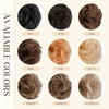 Hairro Human Hair Messy Bun Hair Piece For Women Real
