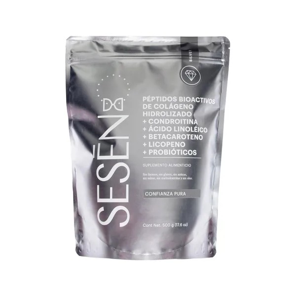 💪 Sesen Silver Colágeno Hidrolizado con Péptidos Bioactivos + Probióticos