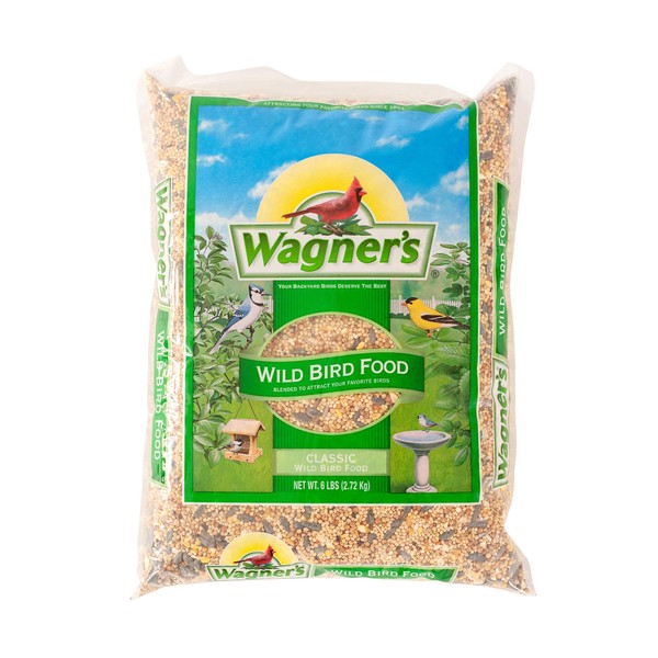 Wagner's 52003 Classic Blend Wild Bird Food, 6-Pound Bag