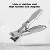 Nail Clippers Stainless Steel High Sharpness Large Opening Portable Nail