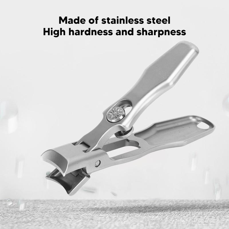 Nail Clippers Stainless Steel High Sharpness Large Opening Portable Nail