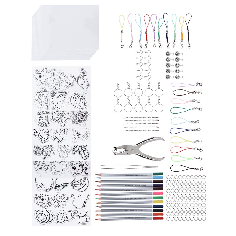 Heat Shrink Sheet Set Complete Shrink Plastic Sheet Kit with
