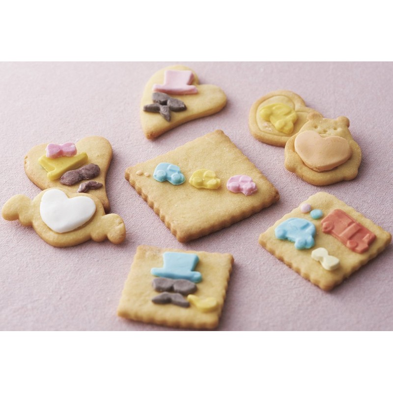 貝印 kai × COOKPAD クッキー デコレーション 型 ( おとこのこ 3枚入)