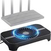 Sanwa Direct 400-CLN038 Wi-Fi Router, Cooling Fan, Quiet, Small, 5.3