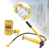 Split Hydraulic Jack with Pump and Oil Pipe Portable Steel