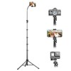 UBeesize 88’’ Flexible Phone Tripod with 14.95’’ Gooseneck, Remote and