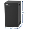 Simple Houseware 40-inch Heavy Duty Waterproof Square Electric Smoker Grill