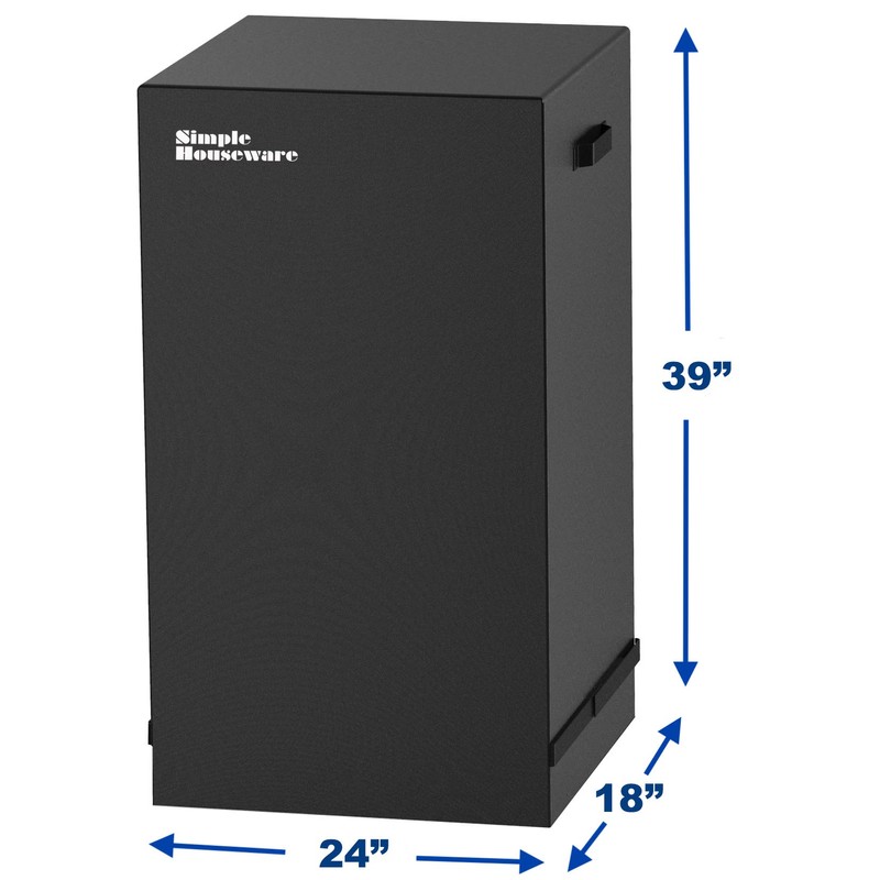 Simple Houseware 40-inch Heavy Duty Waterproof Square Electric Smoker Grill