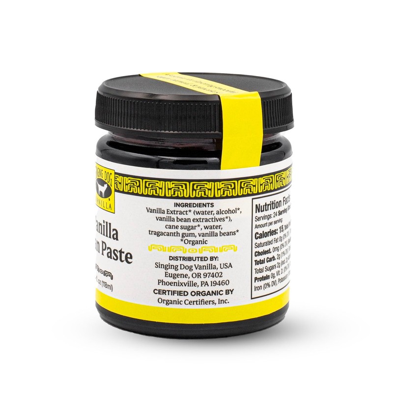 Singing Dog Vanilla: Gluten-Free Vanilla Bean Paste - 4 Fluid
