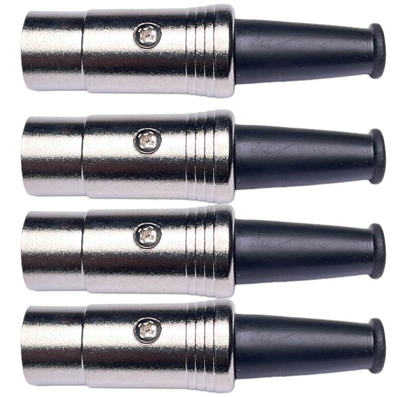 CESS Metal Body 5 Pin DIN Male Plug MIDI Cable