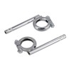 Set of 2 Front Indicator Light Brackets Chrome-Plated Diameter 10