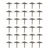 FUXXER® 30 x Decorative Head Nails, Furniture Nails, Upholstery Nails,