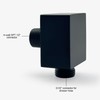 BEIYI Wall Supply Elbow, Square Wall-Mount Supply Wall Elbow for
