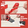 WORKPRO Folding Utility Knife, Quick Change Blade, Lightweight Nylon Handle,