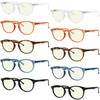 10 Pack Blue Light Blocking Reading Glasses for Women Spring